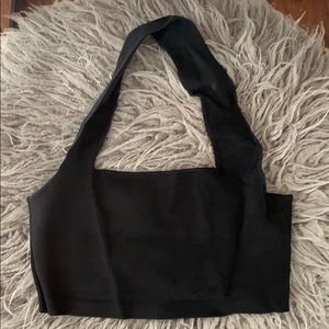Zara Cropped Halter Top